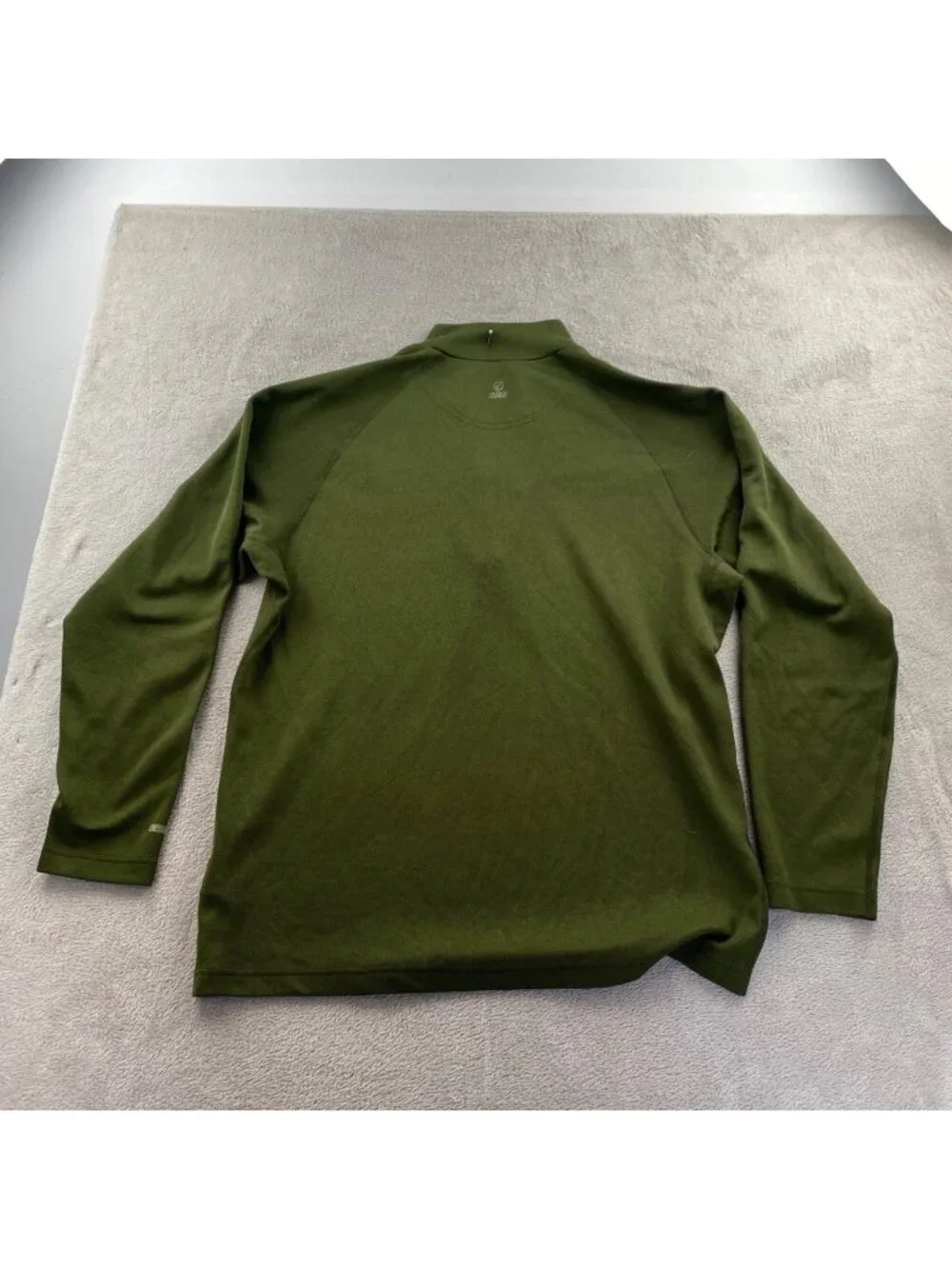 The North Face Mens Flight Series Shirt XL Green Quarter-Zip Pullover Casual